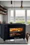 Electric Oven | 60L Black Oven with Timer, Temperature Control,(2200W) Rotisserie & Convection Functions (ME-EOV6001) - 4