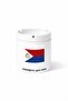 Country Sx Sint Maarten Flag Flag Double Sided Printed Ashtray Ashtray Gift