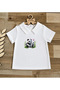Panda Concept 1 Year Old Boy's Salopet Socks Bow Tie Set - 3