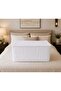 Premium Dowery Box with Goose Feather Pattern Cushion