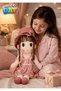 70cm Soft Plush Doll with Hat, Braided Hair & Colorful Dress - Oversized Collectible Fashion Doll Set - 4