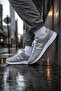 Lifestyle M480561 Gray Casual Sneakers with Soft Inner Lining