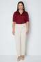 Women's Plus Size High Waist Skinny Leg Pants 1550 Sand - 2
