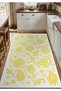 Sdt Fish Theme Patterned Modern Woven Base Decorative Carpet Mosso3484 - 2