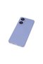 Realme C55 Compatible Case Nano Velvet Silicone - Lilac - 5