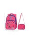 Pink Ballerina Primary School Bag with Lunch Bag 6003