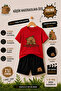 Capybara Mini Adventurer Printed Kids' Set – T-Shirt & Shorts 2-Piece Combination |   Trendy Summer Set for Ages 1-12