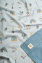 90X90 Multi-Pattern Reversible Muslin Pique Baby Blanket, Knitted Baby Blanket & Blanket - 2