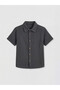 Anthracite muslin boy's shirt from gulis clothing - 2