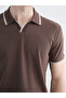ESVAB • تي شيرت رجالي عصري ومميز من نوع Devrik Roba Collar Pike - 4