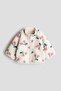 Printed teddy jacket - 4