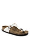 White Women's Leather Slippers 943871 - Gizeh