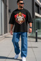 World Cup 2026 Turkey Oversize T-Shirt |   100% Cotton Fan Graphic Printed T-Shirt - 2