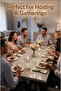 Premium Rose Golden Plastic Cutlery Set, 150 Pieces Flatware Collection - 6