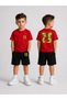 Children's T-Shirt and Shorts Set Printed Summer Cotton Comfortable Fit Boys' Sports Combination