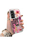 Infinix Hot 60I Compatible Silicone Edge Hard Back Case Couple Phone Case Leopard Pattern