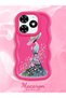 Tecno Spark 20 Compatible Case Camera Protector Red Silicone Couple Phone Case Girl Pattern - 2