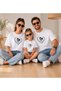 Family Combination 100% Cotton Sold Individually Oversize T-Shirt T-Shirt - 2