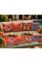 Carnaval 5 Piece Runner Set Raschel Velvet Mediterranean Decoration Set - 3