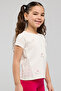 Appliqued T-Shirt with Crew Neck and Short Sleeves - 3