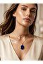 Women's Asymmetrical Shaped Adjustable Enamel Necklace - Special Design Organic Shape