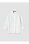 White Embroidered Women's Shirt by Güli̇s Gi̇yi̇m