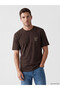 Esvab • Modern & Distinctive Zero Roba Collar Printed Men's Combed Cotton T-Shirt