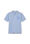 Kids’ Slim Fit Lion Embroidered Cotton Polo - 3