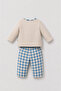 Buttoned Blue Baby Boy 2-Piece Set - 3