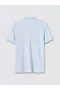 Nevavm Men's Textured Polo Collar T-Shirt with a Difference - 6