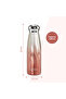 Double Wall Stainless Steel Water Bottle 420ml – Leakproof Insulated Bottle, Desert Rose - 8
