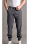 Men's Smoked Parachute Pants Sweatpants with Zipper Pockets and Elastic Cuffs