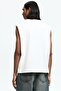 Baskılı Kolsuz Üst Loose Fit - 5