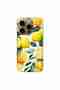 Case compatible with Apple iPhone 16 Pro Silicone Gel Tpu Model Lemons Pattern
