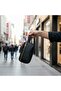 2208 Men's Black Leather Multi-Compartment Double Handle Personal Care and Hand Bag