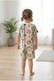 Hello Kitty Patterned Girls' Single Jersey Summer Shorts Pajama Set - Cotton Comfortable Combination - 2