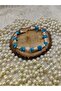 23+5 cm Coral Beaded Ankle Bracelet Sea Shell Ankle Bracelet Foot Accessory Beach Accessory Summer Accessory - 4