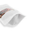 White Kraft Windowed Stand-Up Pouches – Pack of 50, with Clear Window, Ziplock, 25X34Cm - 5
