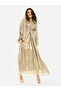Radiant Twist Drape Evening Maxi Dress - 4