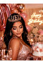 Queen Rose Gold Stone Luxury Crown Party Costume Birthday Accessory Decor - 2