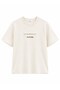 Nk Boy's Crew Neck "Playtime" Slogan Printed Cotton T-Shirt 4-8 Years Old Cream