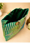 Handcrafted Ethnic Tote Bag | Premium Fabric Shoulder Bag with Tassel Charm - 3