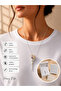 Dried Flower Insertable Bouquet Necklace – Silver Color Unisex Necklace