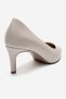 Velmira Beige Skin Women's Heeled Shoes - 5