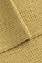 Aberfa Double Bed 100% Cotton Pique - Oil Green - 4
