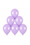 Lilac Color Latex Macaron Balloons (30 cm) - 6 Pieces