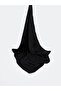 Black Jacquard Women's Shawl
