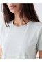 New Season Green 100% Cotton Women's T-Shirt - 6