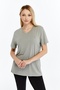 Terra V-Neck Bamboo Cotton Women's T-Shirt - 2