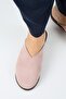 Magali Women's Genuine Leather Flat Sabo Powder Slippers - 8